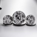 Столовый сервиз на 6 персон 18 предметов фарфоровый HP-HK-A4