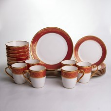 Столовый сервиз на 6 персон фарфоровый Buckingham Yiwu HS-24