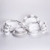 Столовый сервиз из фарфора Geometry на 6 персон 32 предметов HP-HK-6