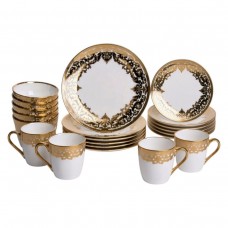Столовый сервиз на 6 персон фарфоровый Royal Yiwu HB-24