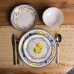 Столовый сервиз на 6 персон фарфоровый Positano 24 предмета Yiwu HP-7-714N