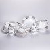 Столовый сервиз из фарфора Geometry на 6 персон 32 предметов HP-HK-6