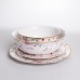 Столовый сервиз на 6 персон фарфоровый Strawberries 24 предмети Yiwu HP-7-716