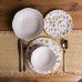 Столовый сервиз на 6 персон фарфоровый Buttercups 24 предмети Yiwu HP-7-715