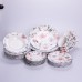 Столовый сервиз из фарфора Fleur на 6 персон 30 предметов HP-HK-5