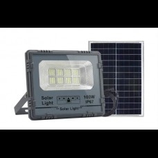Уличный LED фонарь на солнечных батареях прожектор светодиодный уличный 120 LED 100 Вт с солнечной панелью HP-5-60