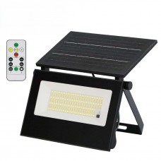 Уличный LED фонарь на солнечных батареях 19x3.2x12.5 см прожектор светодиодный уличный 154 LED 300 Вт с солнечной панелью HP-5-59