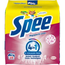 Порошок для стирки цветного белья Мегаперлы Spee, 19 стирок 1,14 кг