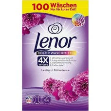 Стиральный порошок Lenor Color Amethyst для цветного белья, 6 кг, 100 стирок, Германия