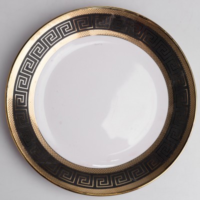 Тарелка десертная фарфоровая Meander 20 см Yiwu WZJ-8P