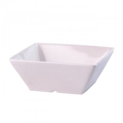Тарелка глубокая квадратная из фарфора 16.5*16.5 см HP605