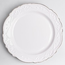 Тарелка десертная фарфоровая Pearl 20,5 см Yiwu HP-HK-C20