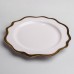 Тарелка десертная фарфоровая Antique White 20 см Yiwu HKPP-8
