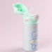 Термос детский Beizhiming Vacuum Cup 300ml термос с поилкой термос с трубочкой для детей Мятный HP146M