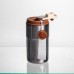 Термочашка Coffee 400 мл с ремешком и датчиком температуры, коричневый Yiwu HP-GM-1