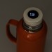 Термос Vacuum с датчиком температуры на 820 мл оранжевый HP-14-55O