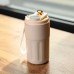 Термочашка Coffee 400 мл с ремешком и датчиком температуры, белый Yiwu HP-GM-2
