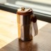 Термочашка Coffee 400 мл с ремешком и датчиком температуры, коричневый Yiwu HP-GM-1