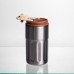 Термочашка Coffee 400 мл с ремешком и датчиком температуры, коричневый Yiwu HP-GM-1