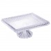 Тортовница прямоугольная на ножке 30×25×13 (см) стеклянная HP-19-147