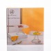 Тортовница стеклянная квадратная на ножке, 16×16 см прозрачная 64486-15