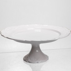 Тортовница фарфоровая Pearl 25,5 см Yiwu 120-YH-HG044
