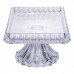 Тортовница прямоугольная на ножке 33×17×13.5 (см) стеклянная HP-19-146C