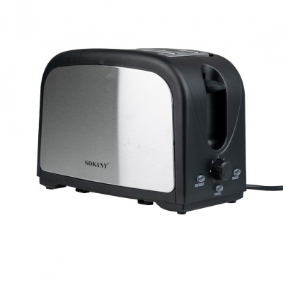 Тостер Sokany HJT008SBST с двумя отделениями 800 Вт