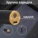Триммер для стрижки VGR V-179 аккумуляторный с насадками черный