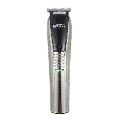 Машинка для стрижки VGR V-029 аккумуляторная серебро