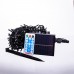 Новогодняя гирлянда уличная 30 м 300 LED с солнечной батареей черный провод Синий SB300L30MBBL