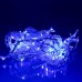 Новогодняя гирлянда уличная Бахрома 6 м 105 LED белый провод Синий 6МWBL