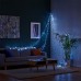 Новогодняя гирлянда уличная 100 м 1000 LED с солнечной батареей 8 режимов работы черный провод Белый свет SB1000L100MBW