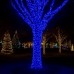 Гирлянда Рождественская фея уличная 100 (м) 1000 LED черный провод Синий CF1000L100MBBL