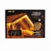 Уличная гирлянда Бахрома 12 м 200 LED белый провод Мультиколор 12MWML