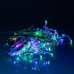 Уличная гирлянда Бахрома 12 м 200 LED белый провод Мультиколор 12MWML