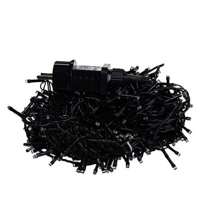 Гирлянда Рождественская фея уличная 50 (м) 500 LED черный провод Синий CF500L50MBBL
