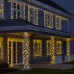 Гирлянда Рождественская фея уличная 50 (м) 500 LED черный провод Желтый CF500L50MBY