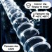Гирлянда уличная лента светодиодная Дюралайт 480 LED 16м морозоустойчивая прозрачный провод Белый DR20МW