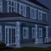 Гирлянда Рождественская фея уличная 50 (м) 500 LED черный провод Белый CF500L50MBW