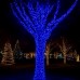 Гирлянда Рождественская фея уличная 100 м 1000 LED белый провод Синий CF1000L100MWBL