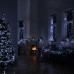 Гирлянда Нить уличная 30 м 300 LED белый провод Белый CF300L30MWW