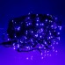 Уличная гирлянда Бахрома 20 м 335 LED гирлянда штора черный провод Синий 20MBBL