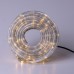 Гирлянда уличная лента светодиодная Дюралайт 240 LED 7м морозоустойчивая прозрачный провод Желтый DR10МY
