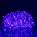 Уличная гирлянда Бахрома 36 м 600 LED белый провод Синий 36MWBL