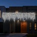 Уличная гирлянда Бахрома 25 м 405 LED черный провод Белый 25MBW
