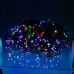 Уличная гирлянда Бахрома 50 м 840 LED черный провод Мультиколор 50MBML