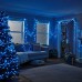 Гирлянда Рождественская фея уличная 50 м 500 LED белый провод Синий CF500L50MWBL