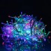 Уличная гирлянда Бахрома 20 м 335 LED белый провод Мультиколор 20MWML
