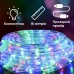 Гирлянда уличная лента светодиодная Дюралайт 480 LED 16м морозоустойчивая прозрачный провод Мультиколор DR20МML